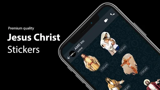 Jesus Stickers for WA screenshot 4