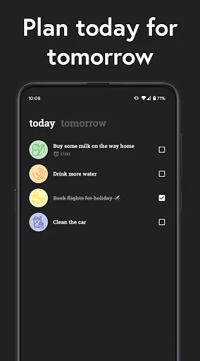 tomorrow - Minimal To-Do List
