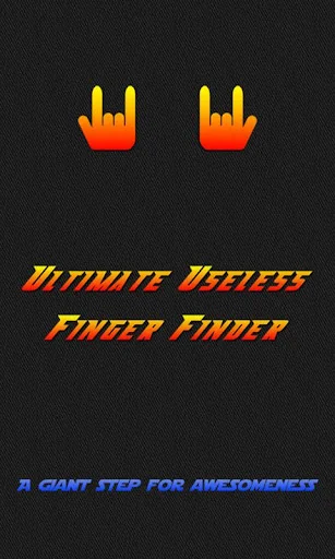 Ultimate Useless Finger Finder screenshot 1