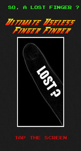 Ultimate Useless Finger Finder screenshot 2