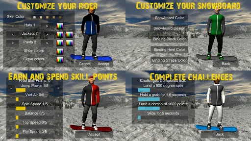 Snowboard Freestyle Mountain screenshot 4