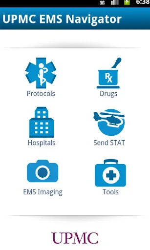UPMC EMS Navigator screenshot 1