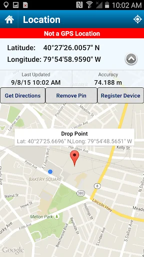 UPMC EMS Navigator screenshot 2
