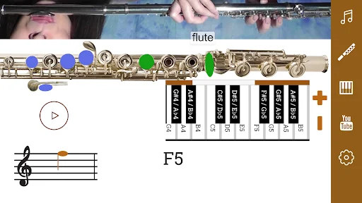 2D Flute Fingering Chart screenshot 2