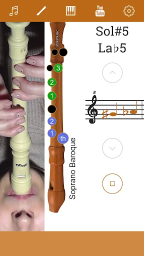Recorder Fingering Chart screenshot 1