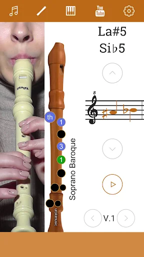 Recorder Fingering Chart screenshot 2