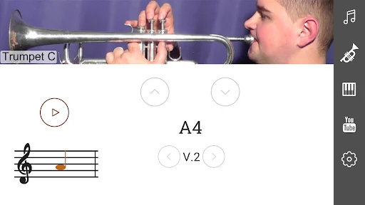2D Trumpet Fingering Chart screenshot 2
