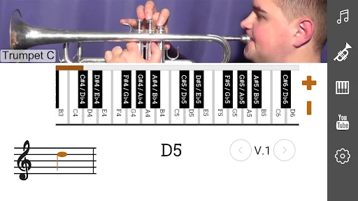 2D Trumpet Fingering Chart screenshot 3