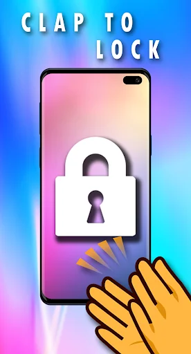 Clap to lock or unlock phone