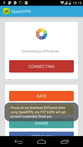 SpeedVPN Secure VPN Proxy screenshot 4