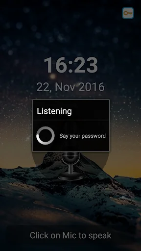 Unlock screen by voice! screenshot 2