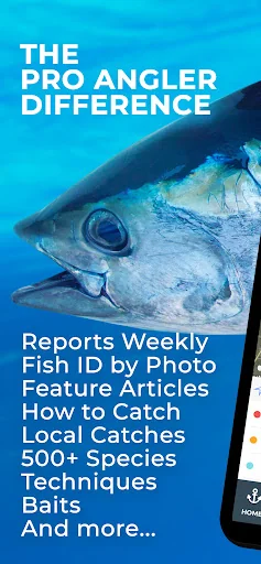 Pro Angler Fishing App screenshot 1