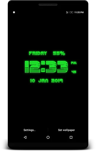 USA Digital Clock Live Wp