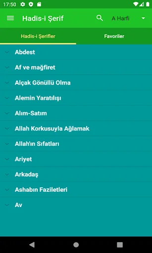 Hadis-i Şerif screenshot 1