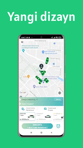 online taxi screenshot 2