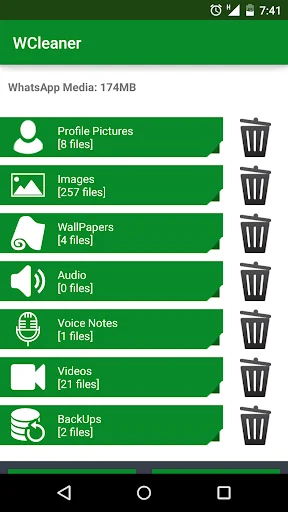 WCleaner for WA screenshot 1