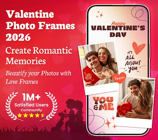 Valentine's Day Photo Frame screenshot 1