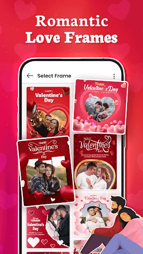 Valentine's Day Photo Frame screenshot 3