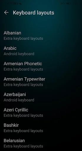 More Physical Keyboard Layouts