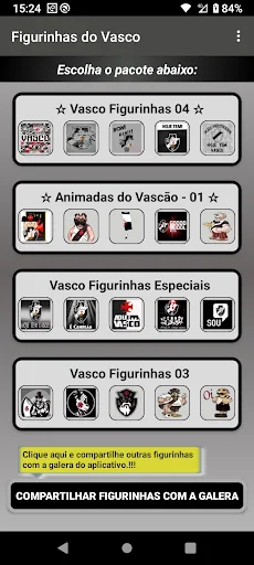 Figurinhas do Vasco