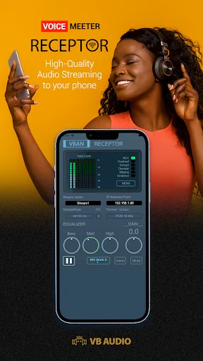 VBAN Receptor screenshot 2