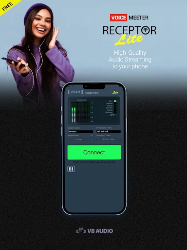 VBAN Receptor Lite screenshot 3