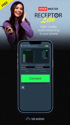 VBAN Receptor Lite screenshot 4