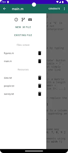 Anoc Octave Editor screenshot 2