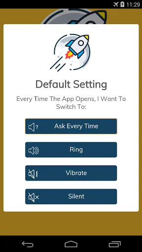 Vibrate Mode / Silent Mode Swi screenshot 1
