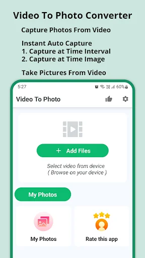 Video To  Photo Converter screenshot 1