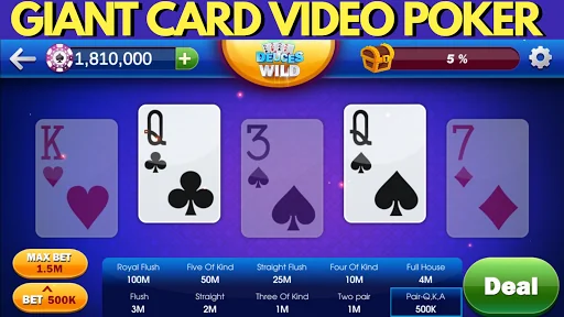 Video Poker Vegas Casino Style screenshot 1
