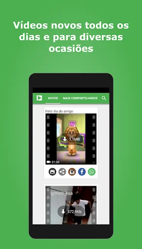 Vídeos para whatsapp