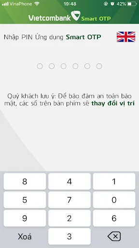 Vietcombank Smart OTP