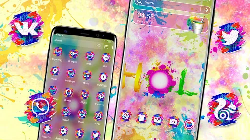 Happy Holi Theme