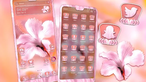 Hawaiian Hibiscus Flower Theme