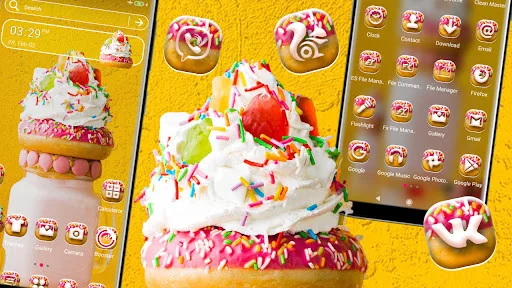Ice Cream Yellow Theme
