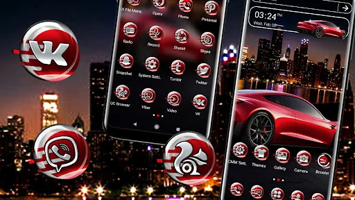 Red Car Theme