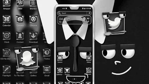 Spoon Tie Face Theme