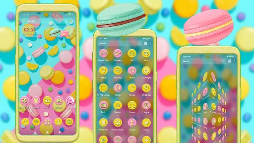 Sweet Macaron Theme