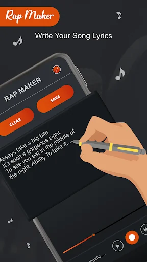 Rap Beat Maker - Record Studio screenshot 1