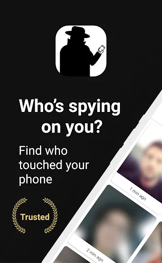 Intruder selfie  Who spying me