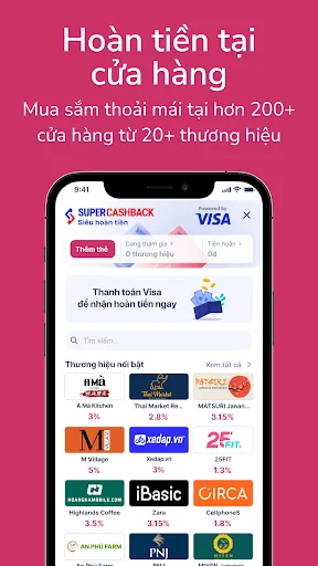 Cashbag: Hoàn tiền mua sắm screenshot 2