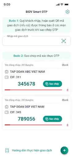 BIDV Smart OTP screenshot 3