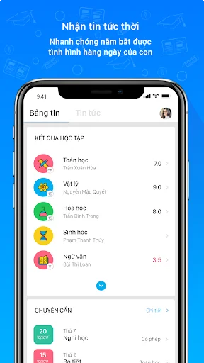 SISAP Phụ huynh screenshot 3