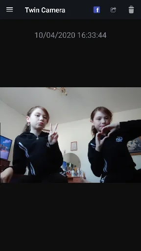 Twin Camera - AI Magic App screenshot 1