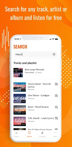 Upbeat: Music Streaming Player screenshot 3