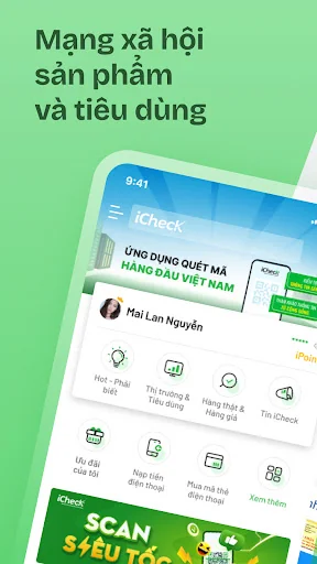 iCheck Scan - Quét mã sản phẩm