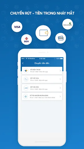 VIMO Ví điện tử Chuyển tiền screenshot 2