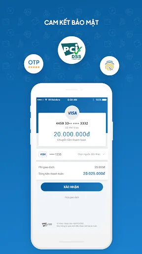 VIMO Ví điện tử Chuyển tiền screenshot 3