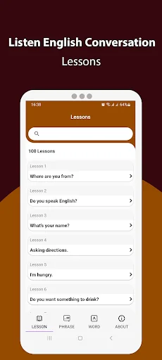 Listen English Conversation